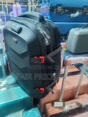 Executive Backpack Bag. Medium. ( Black)