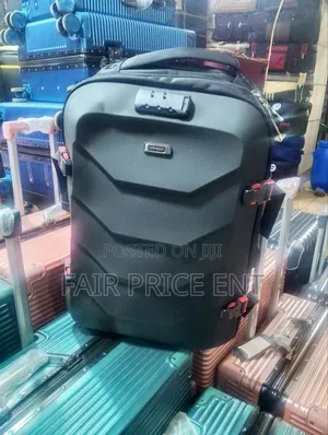 Executive Backpack Bag. Medium. ( Black)