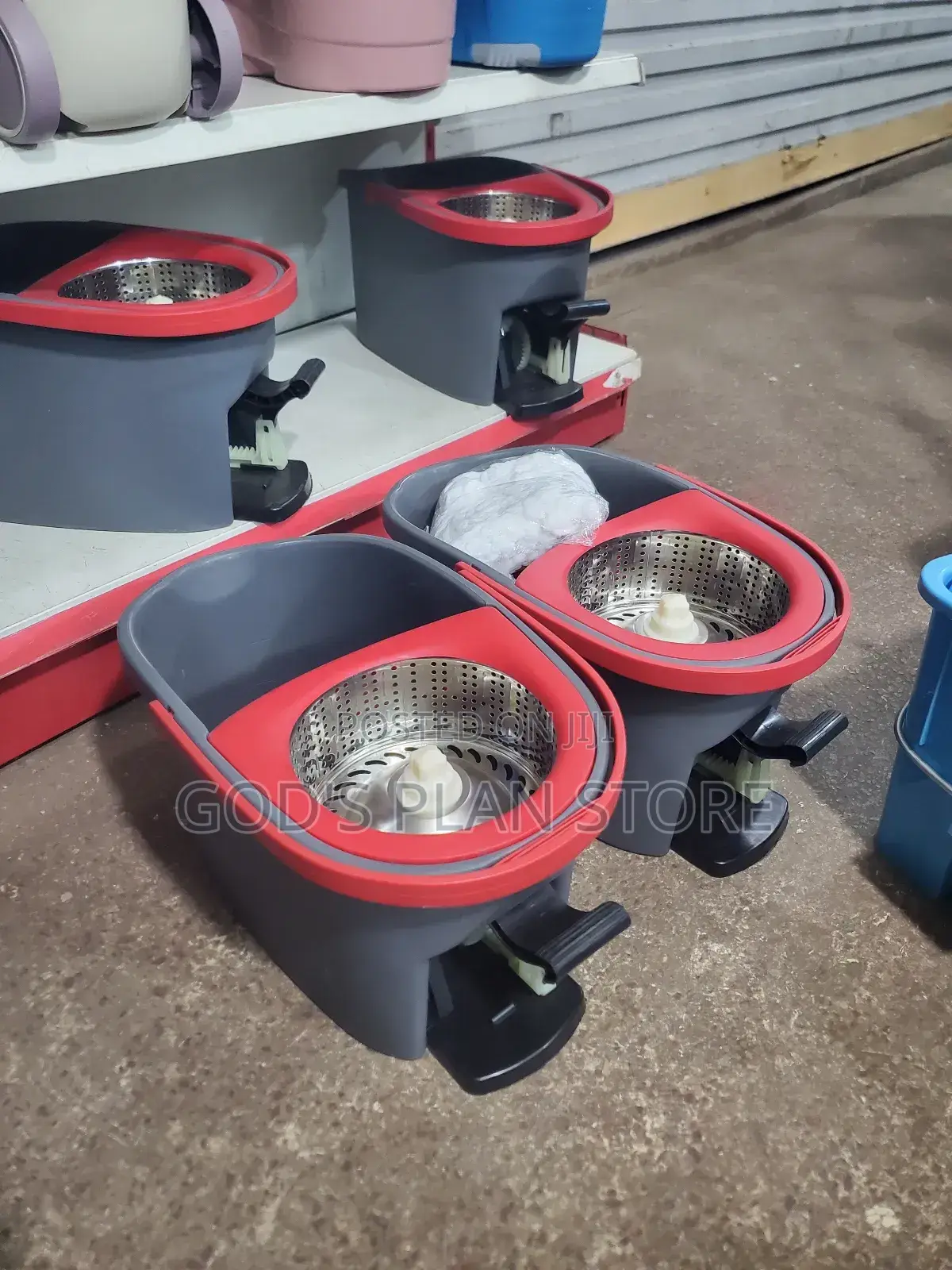 Spin Mop Buckets Gear Easy Mop Pedal Broom
