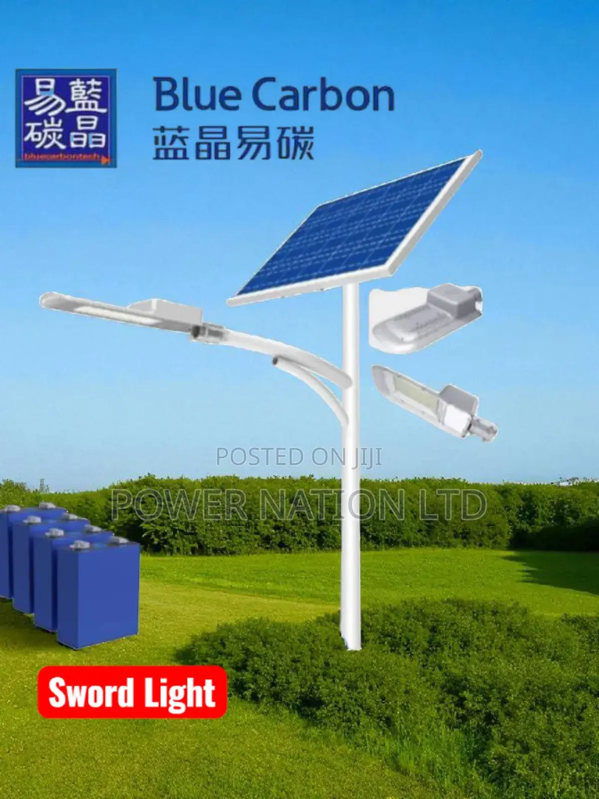 600w Blue Carbon Sword Light Hometech