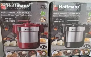 Hoffmans 6l Automatic Swallow Maker Fufu Pounding Blender 1000w