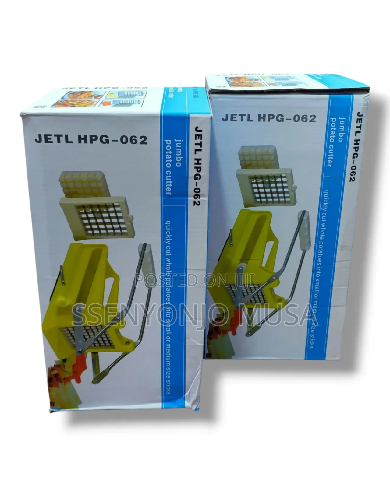 Jetl HPG-062 Jumbo Potato Cutter - Quick Easy Cutting