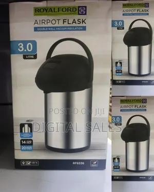 Stainless Steel Coffee or Tea Airport Vacuum Flask
