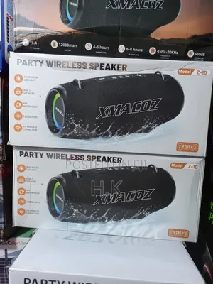 Xmacoz Party Wireless Speakers, Model Z-10.
