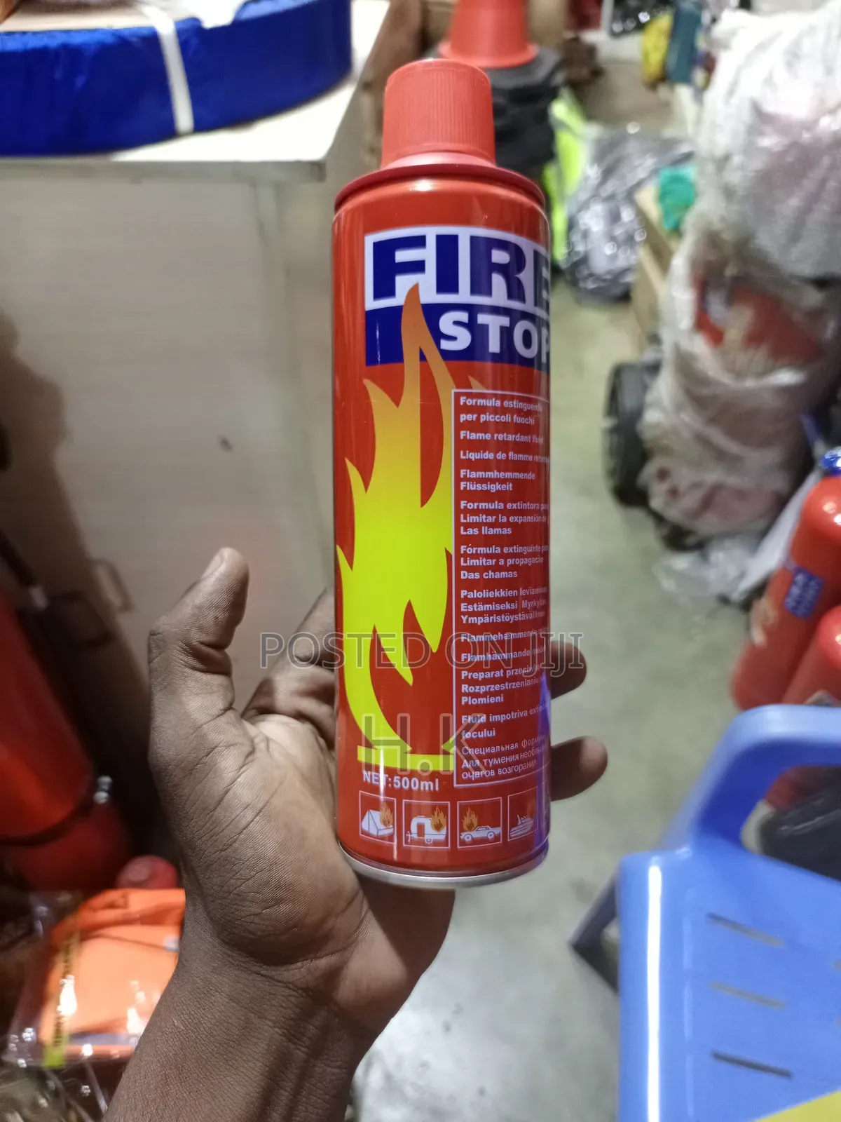 Fire Stop Portable Fire Extinguisher.