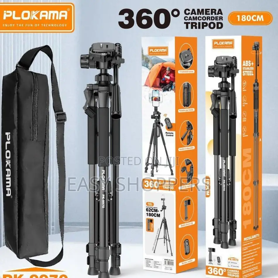Jmary Pk9970 Professional Tripod for Mobile Camera – Durable