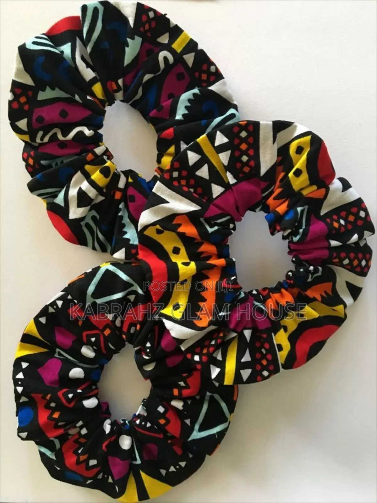 Kitenge Puff Holders