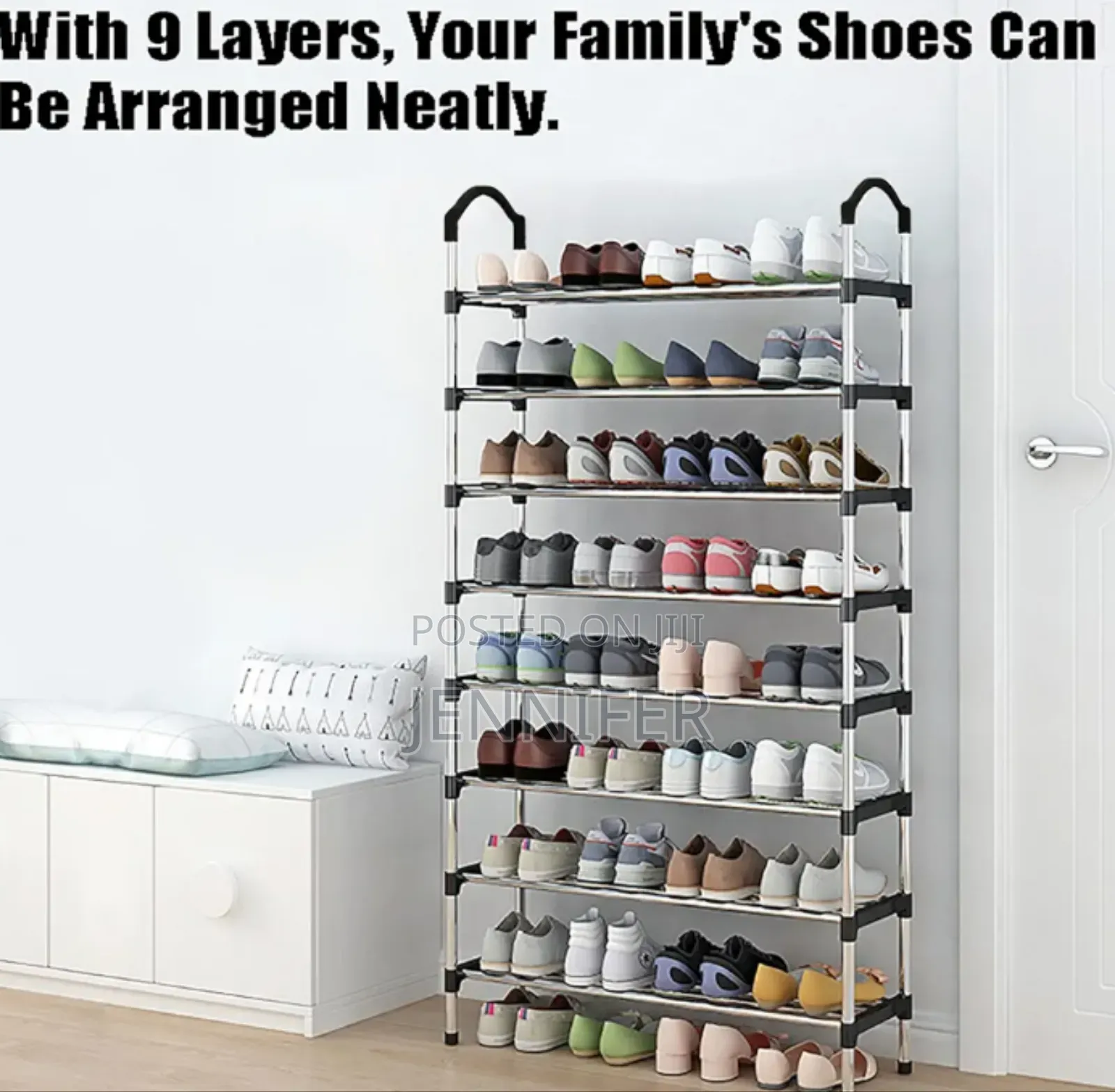 Space Saving Living Room Shoe Rack