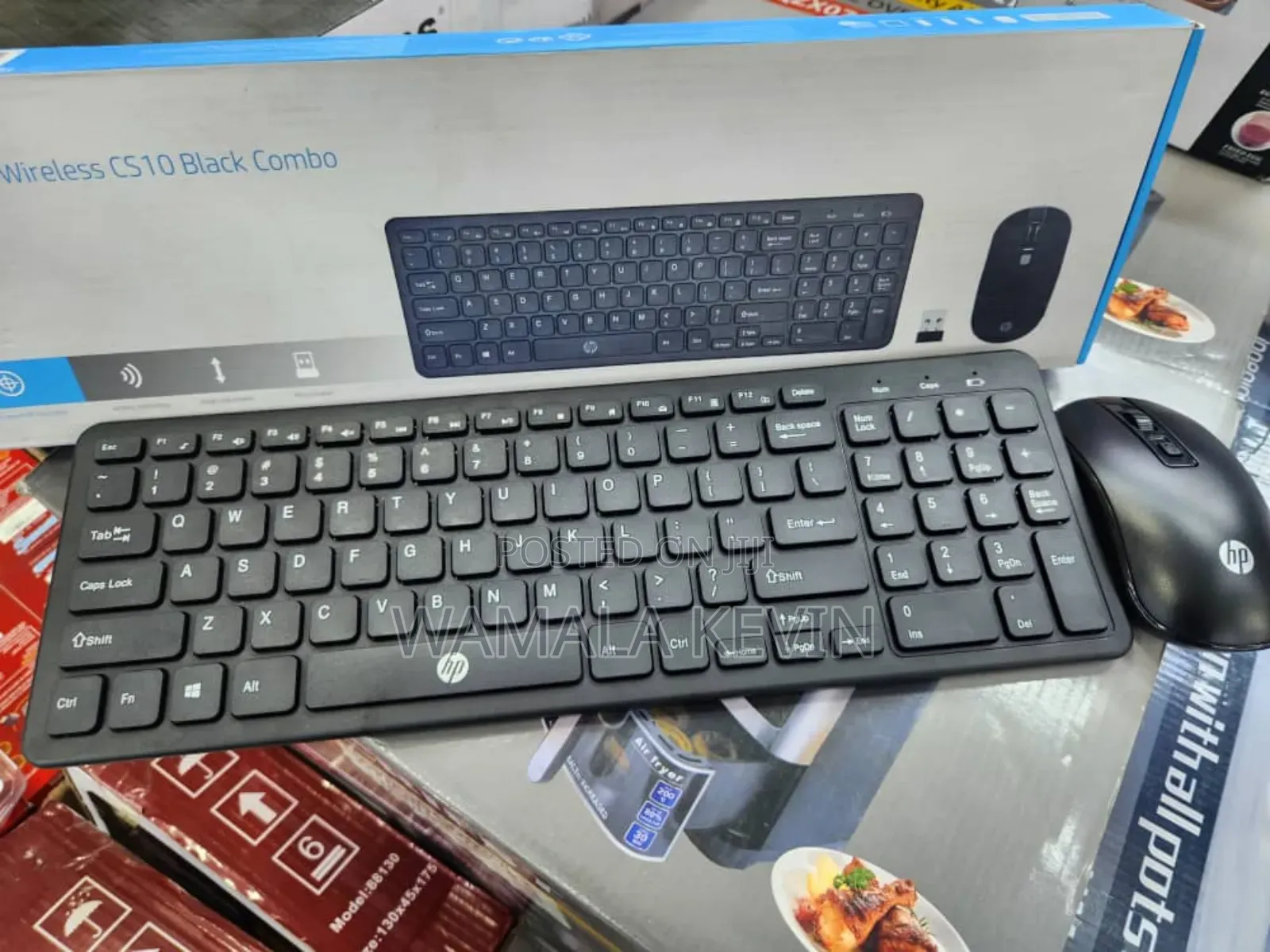 Wireless Keyboard and Mouse Combo