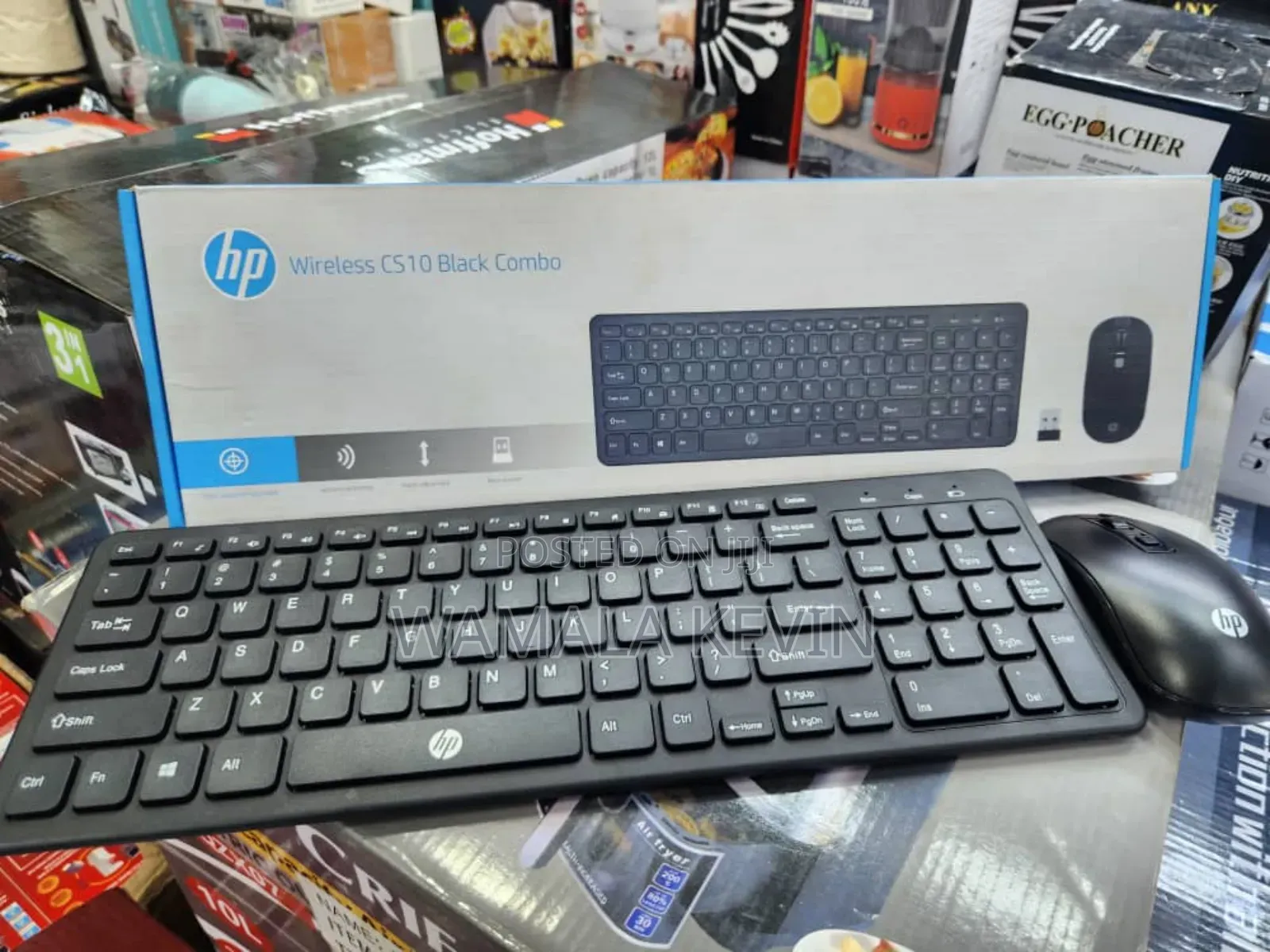Wireless Keyboard and Mouse Combo