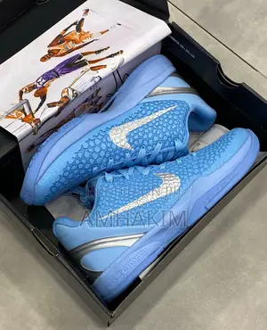 New Nike Kobe 6 Protro Low Ice Blue Sneakers in Stock