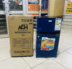 Adh Refrigerator 98 Liters Double Door Refrigerator Blue