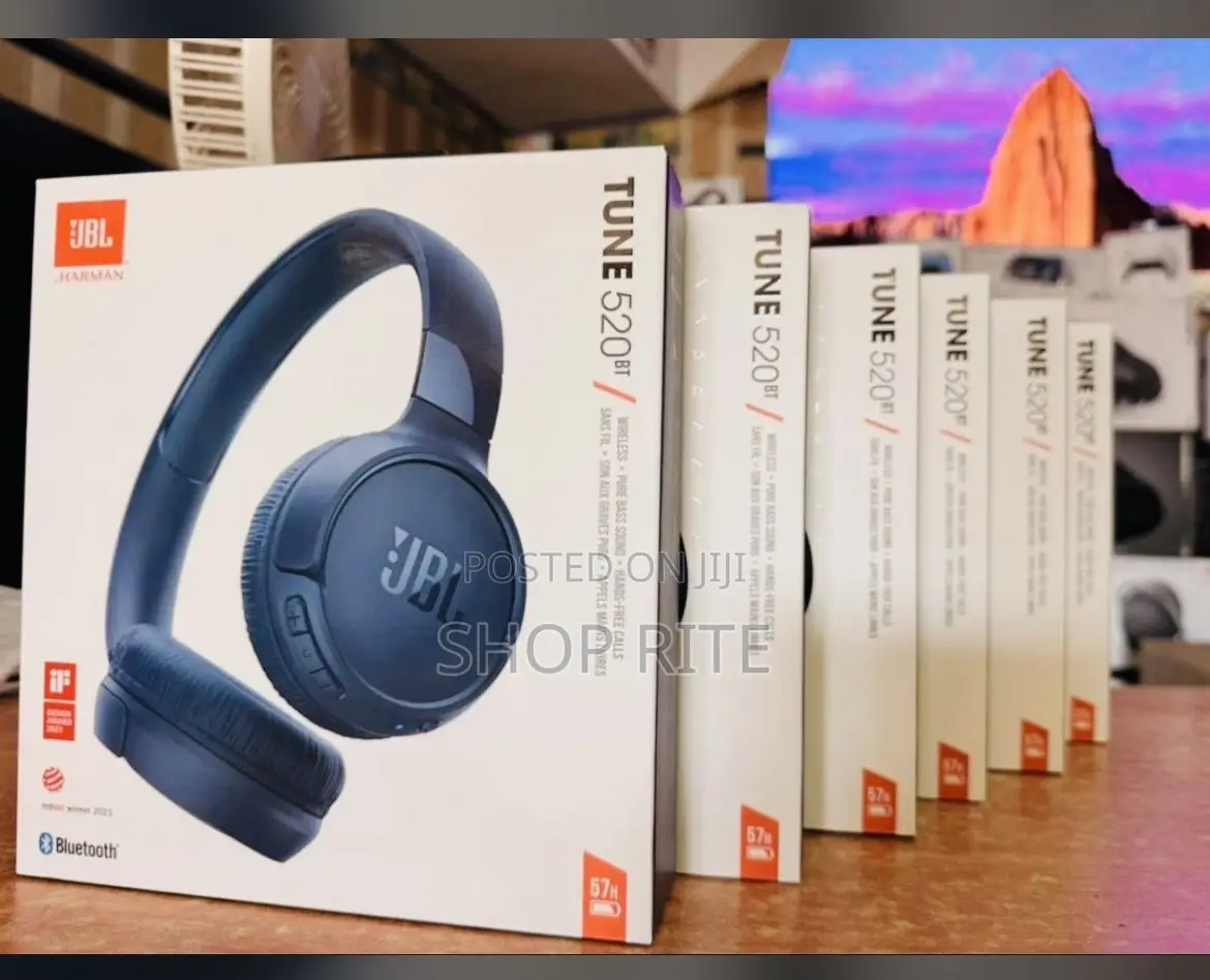 JBL Tune 520 Bt Original Bluetooth Headsets