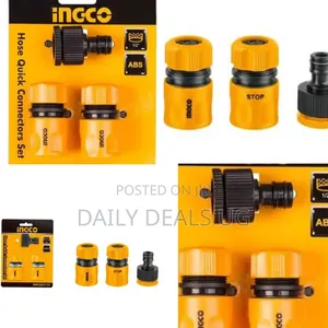 3-Piece Hose Quick Connectors Set