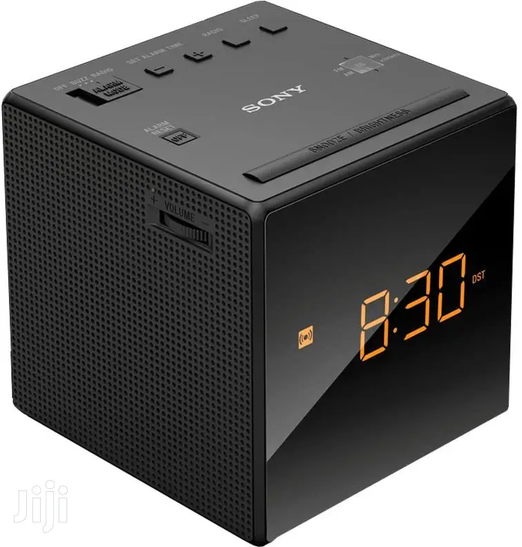 Sony Alarm Clock Radio LED Black