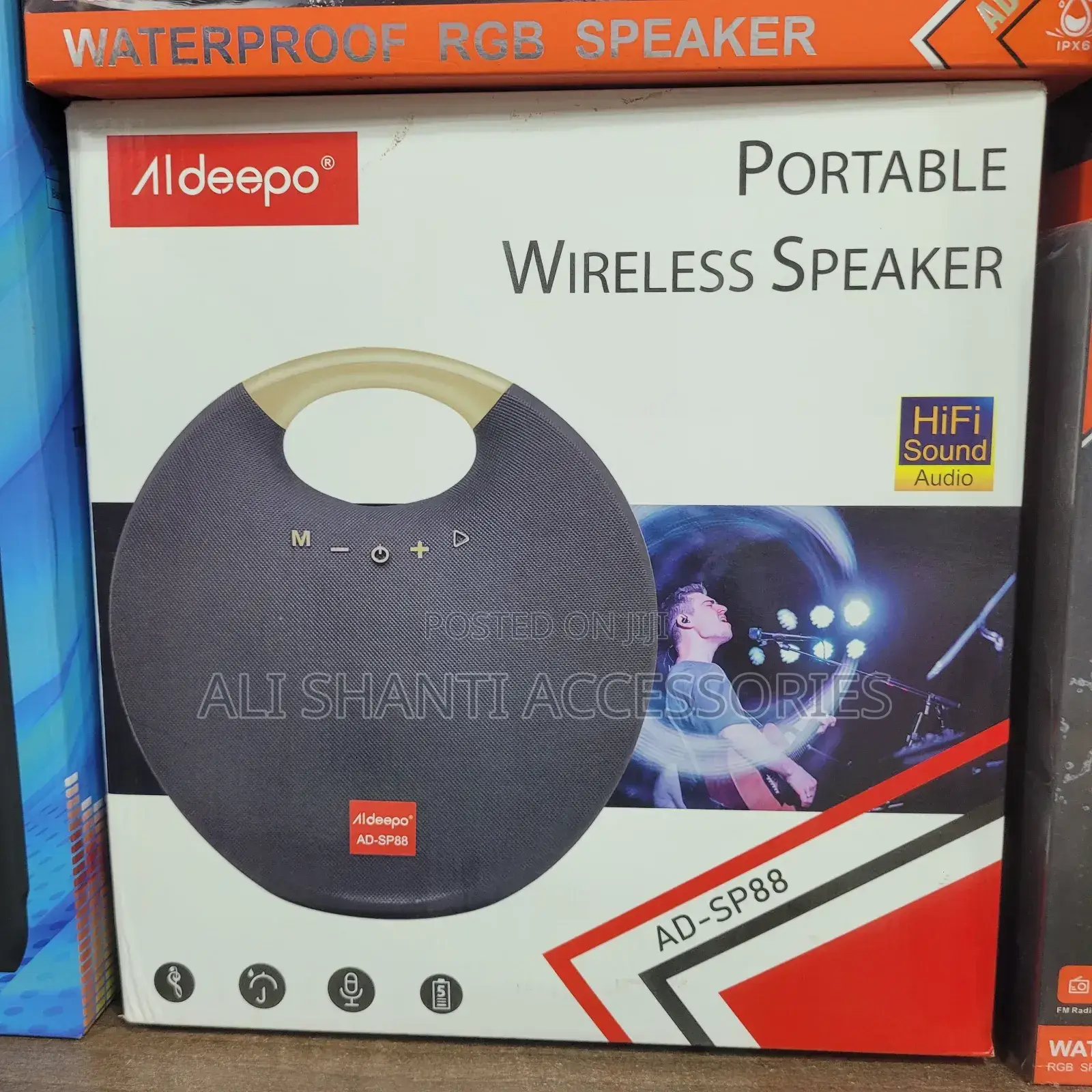 Aldeepo Portable Wireless Speaker Ad-Sp88