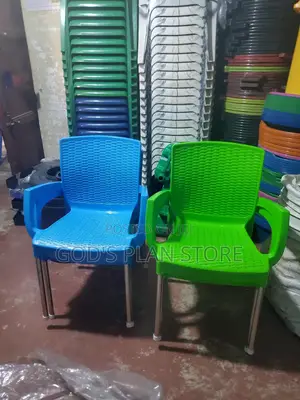 Stainless Steel Legs Plastic Chairs Plastic Armed