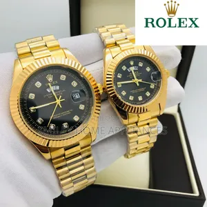 Couples' Rolex Wrist Time Piece at Give Away Price