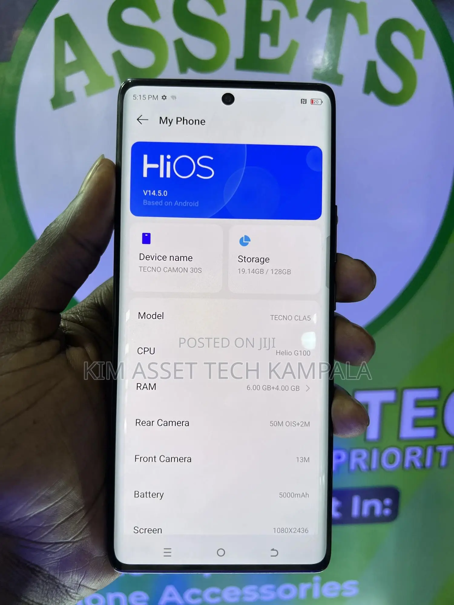 Tecno Camon 30S Pro 256 GB Gray