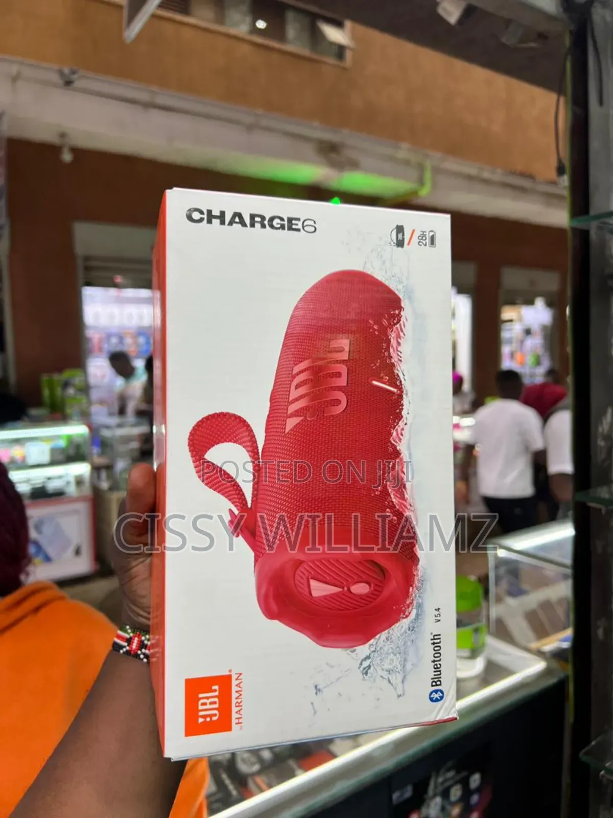 JBL Charge 6 Portable Bluetooth Speaker