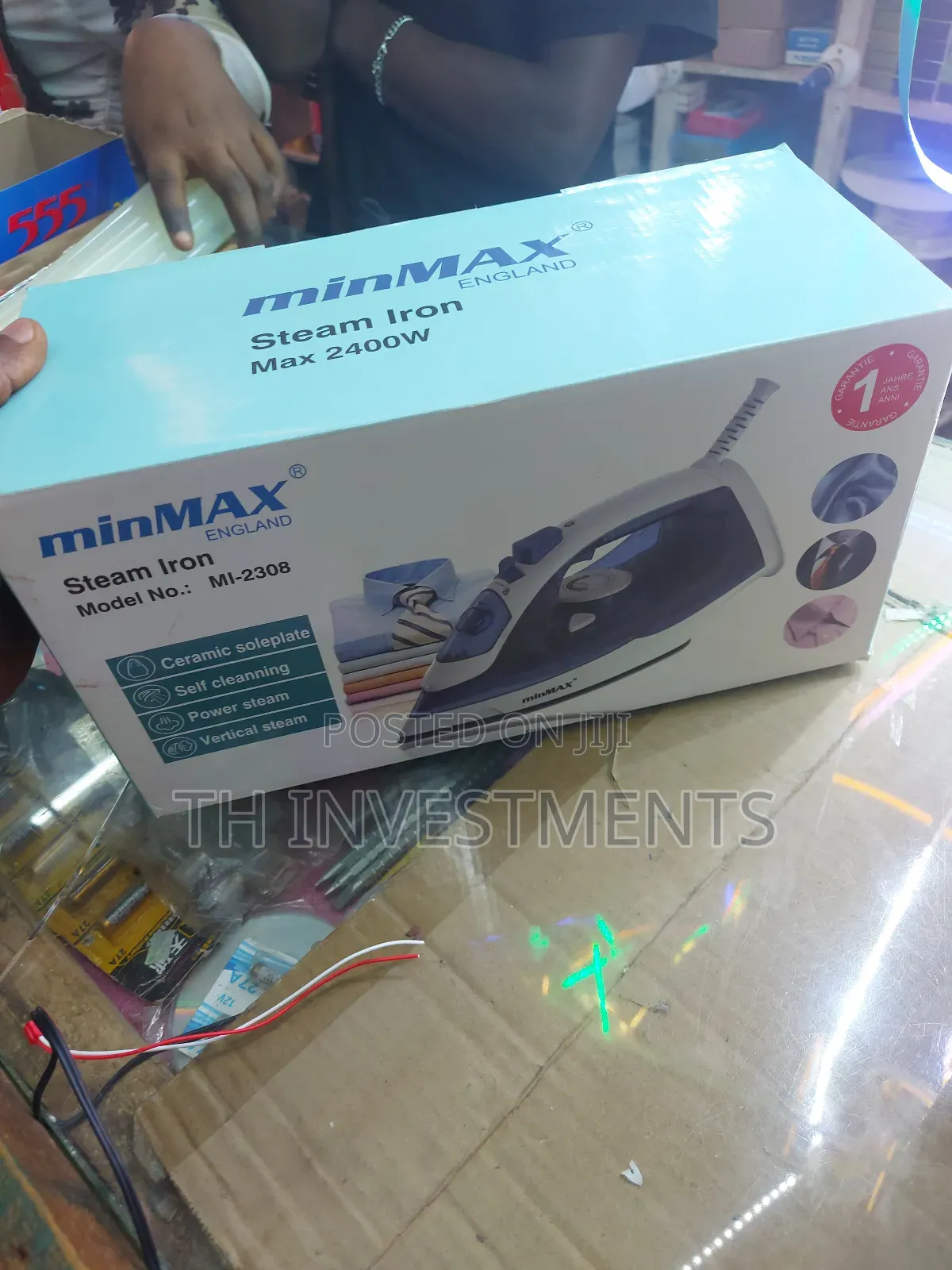 Minmax Steam Iron 2400w Original