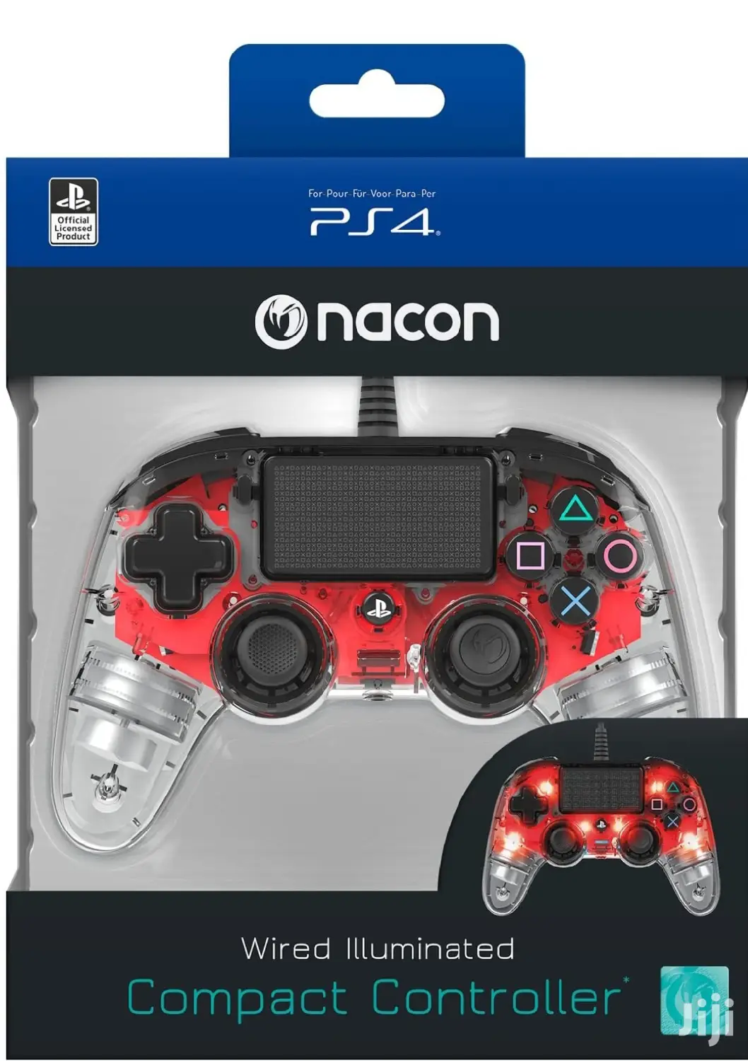 Playstation Nacon Wired Illuminated Compact Controller