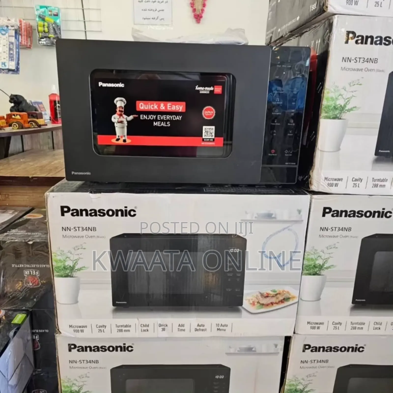 25 Litres Panasonic Microwave Oven Nn-st34nb