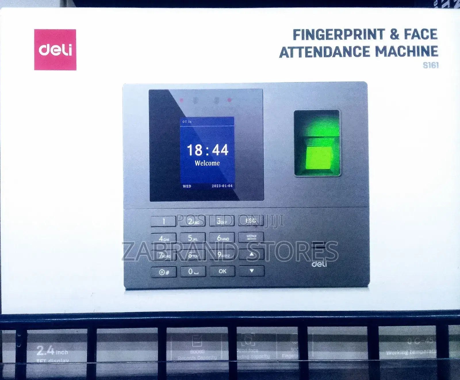 Fingerprint Face Attendance Machine