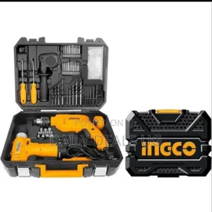 Ingco 108pcs Professional Tool Kit With Impact Drills
