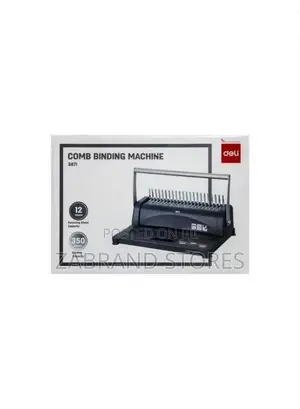 Comb Binding Machine