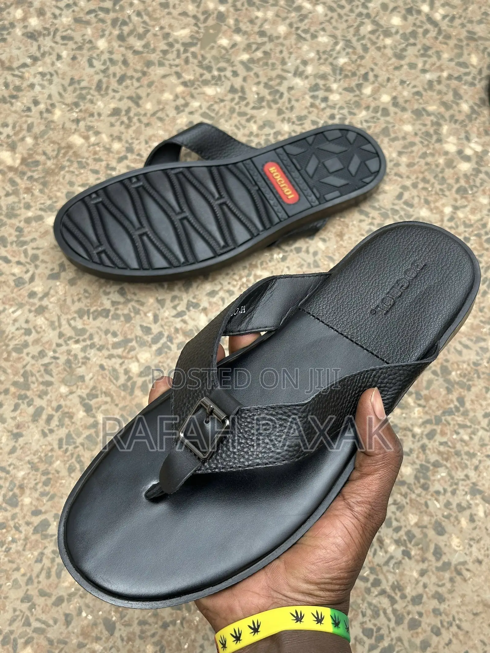 Original Men’S Black Boguoi Slipper Sandals