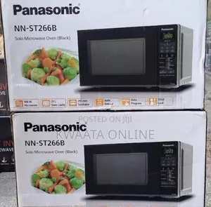 Panasonic 20l Microwave Oven, Nn-st266b - 800w, Easy Touch Control