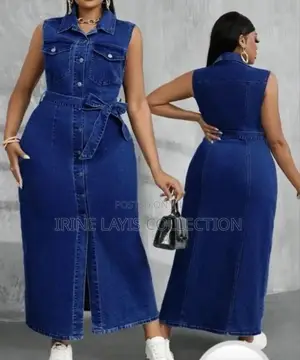 Fancy Hagging Jean Dresses