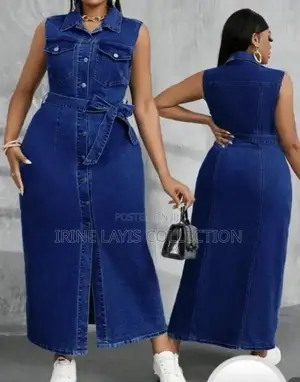 Fancy Hagging Jean Dresses