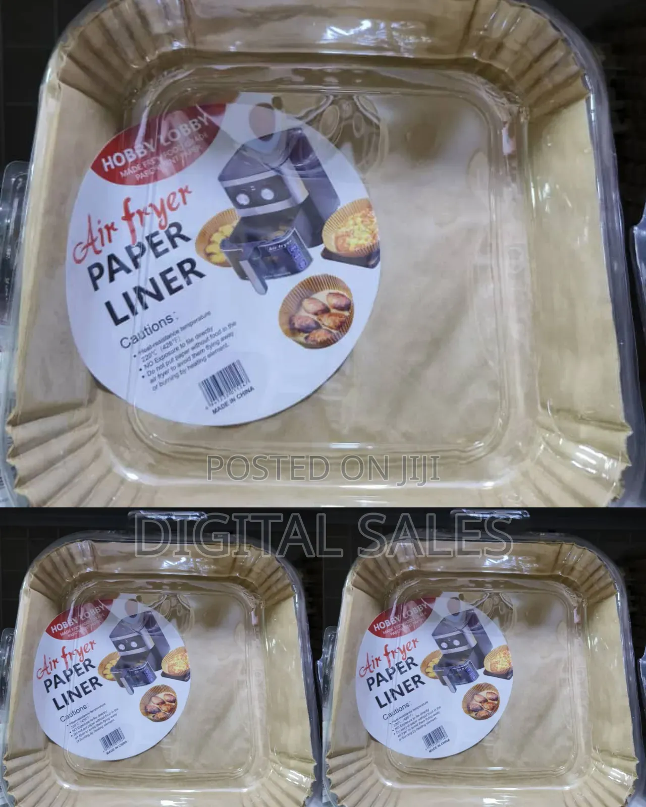 Baking Square Air Fryer Paper Liner