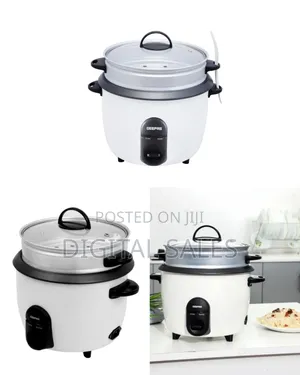 Geepas 1.5l Electric Rice Cooker + Steamer \\ 500w /Grc35011