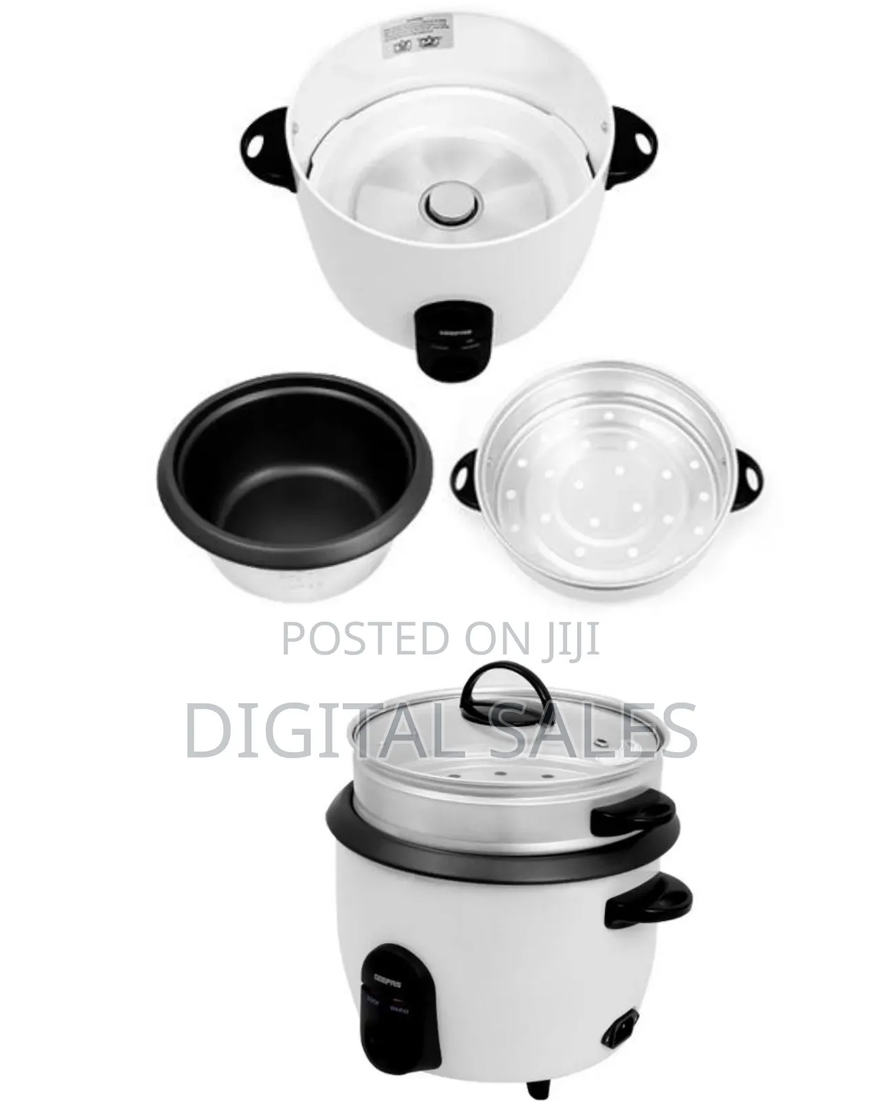 Electric Rice Cooker + Steamer \\ 500w /