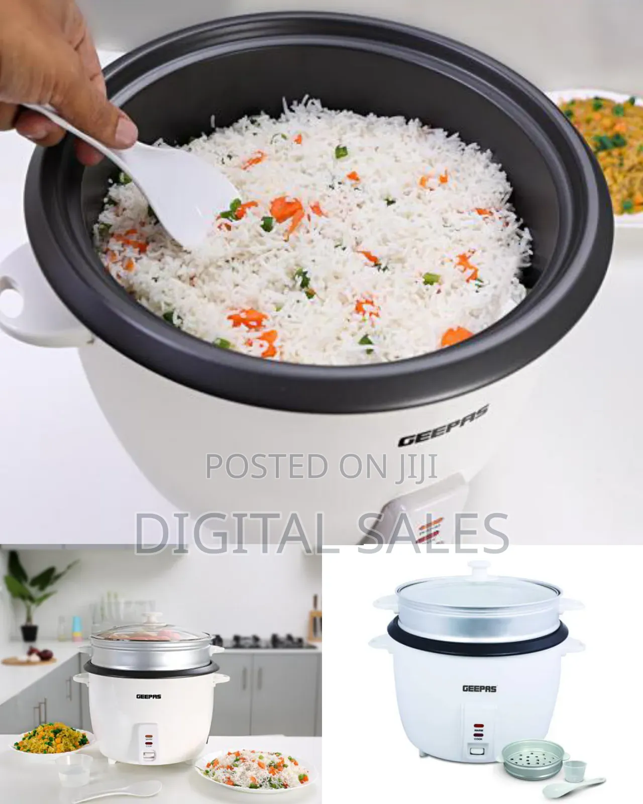 Geepas GRC 4327 Auto. Rice Cooker