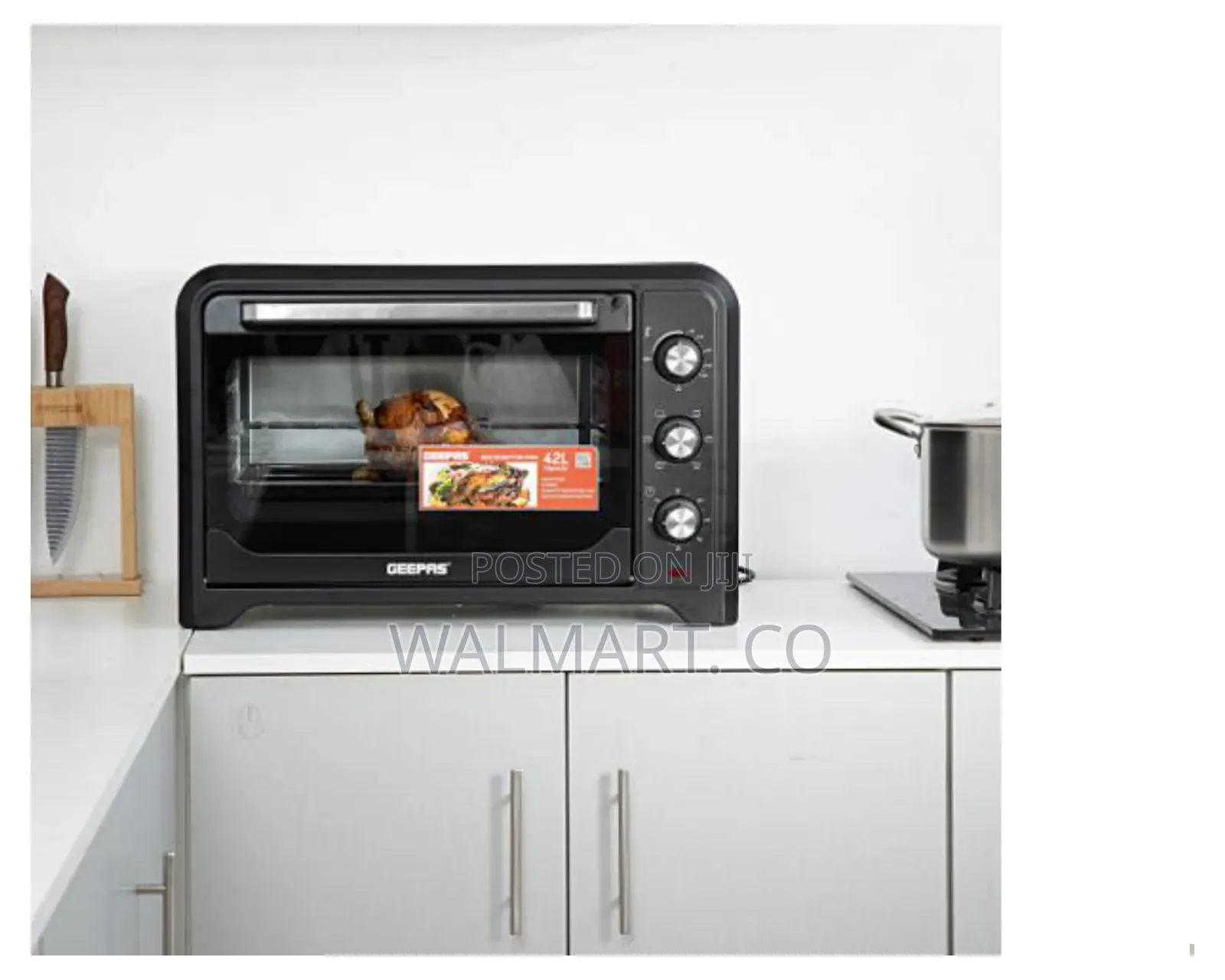 2000w Electric Oven With Rotisserie 42l