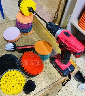 Cleaning Cordless Drill Set With Brush’S / Drill for Cleaning