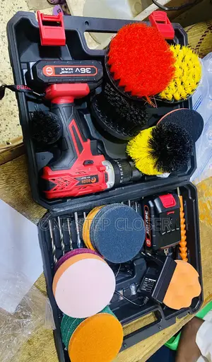 Cleaning Cordless Drill Set With Brush’S / Drill for Cleaning