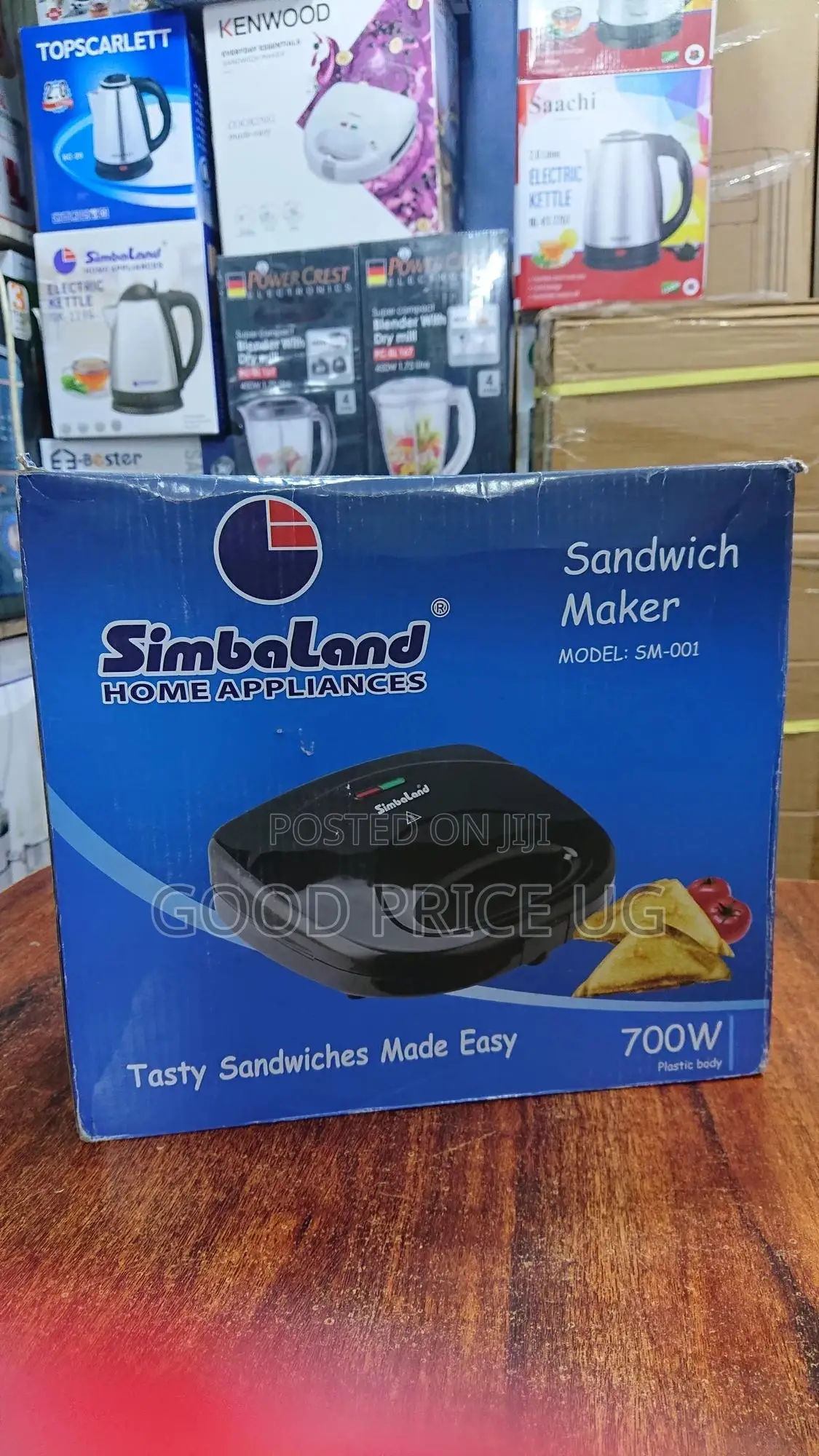 Simbaland Sandwich Maker 700w