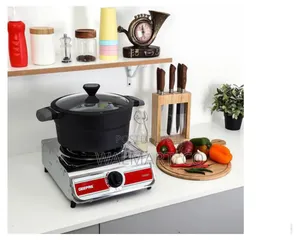 Auto Ignition Cook Top High Fuel Burner Cooker Geepas