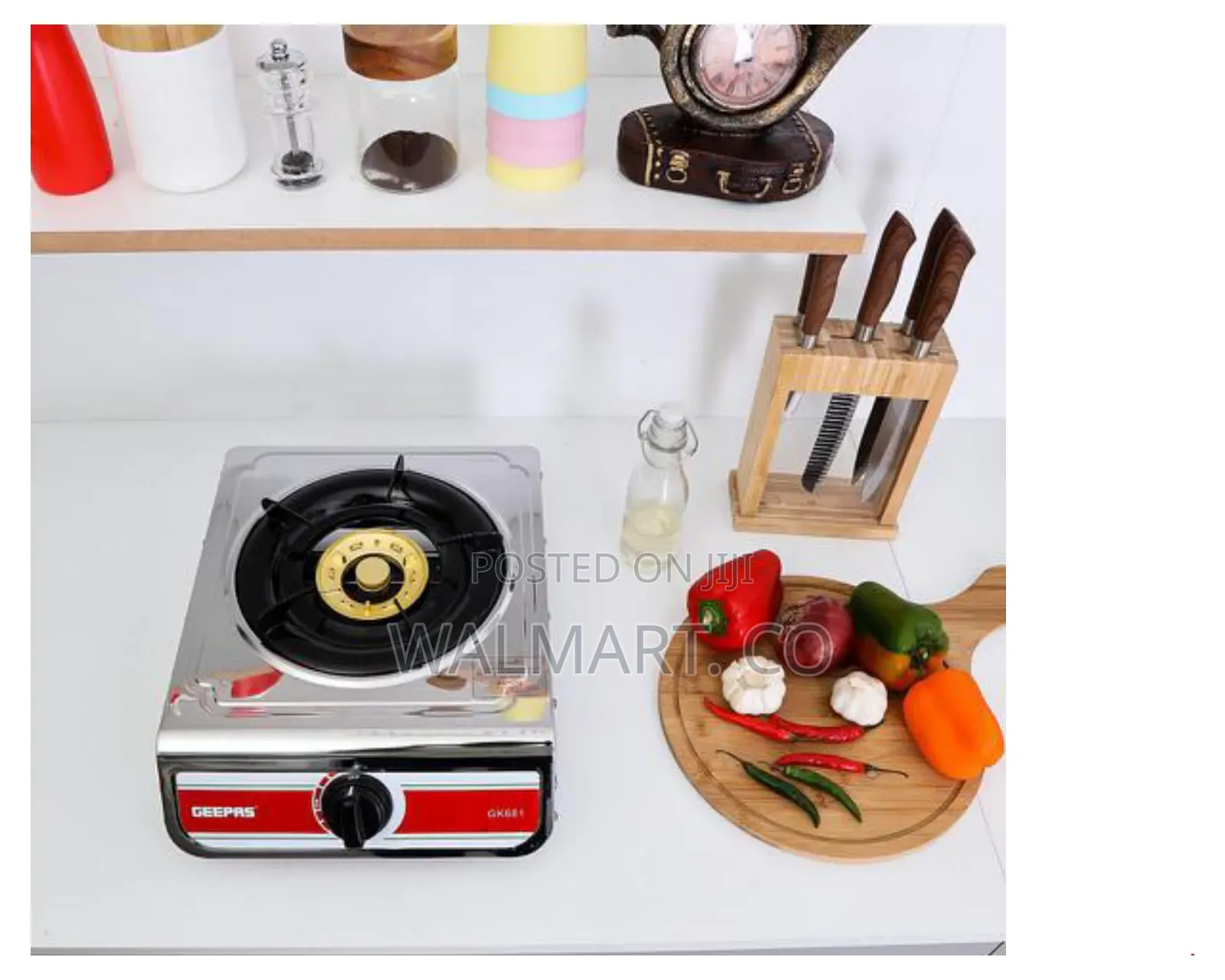 Auto Ignition Cook Top High Fuel Burner Cooker Geepas