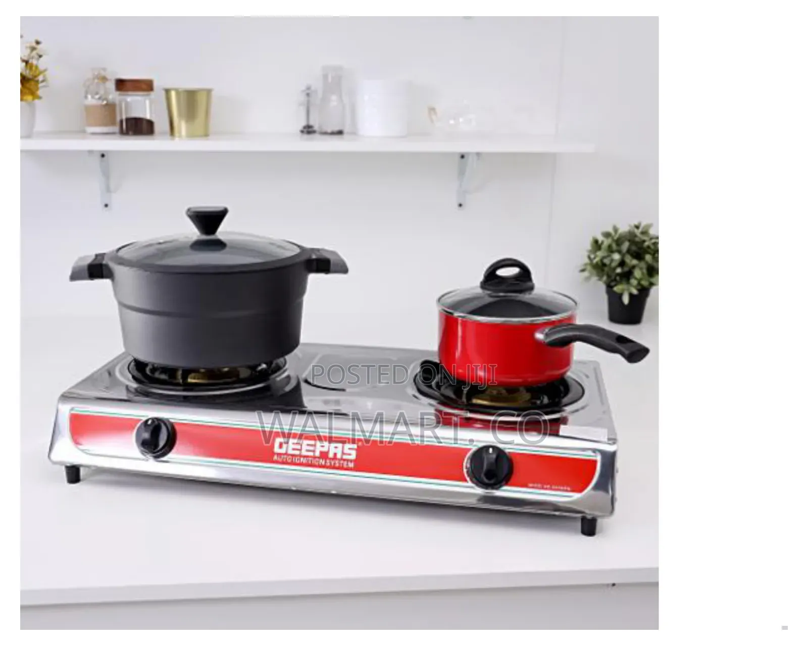Stainless Steel Gas Stove With Automatic Ignition System
