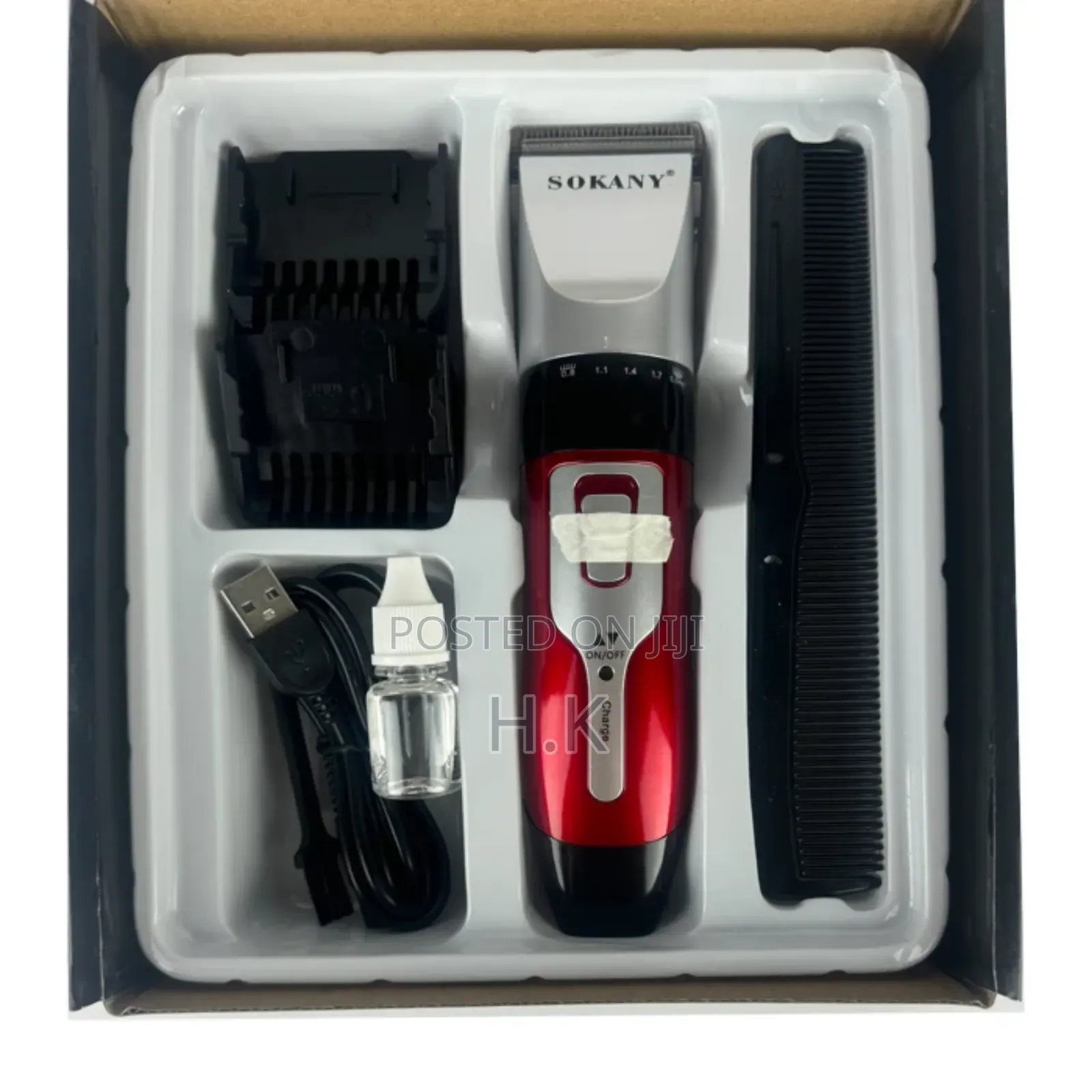 Sokany Professional Hair Clipper, Model Jc-0817.