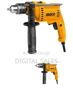 Electric Ingco Impact Drill - Yellow