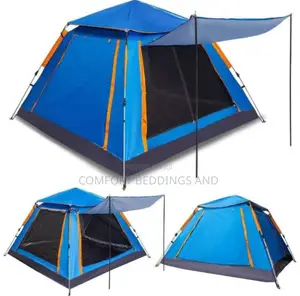 Automatic Camping Tent Blue 4 People