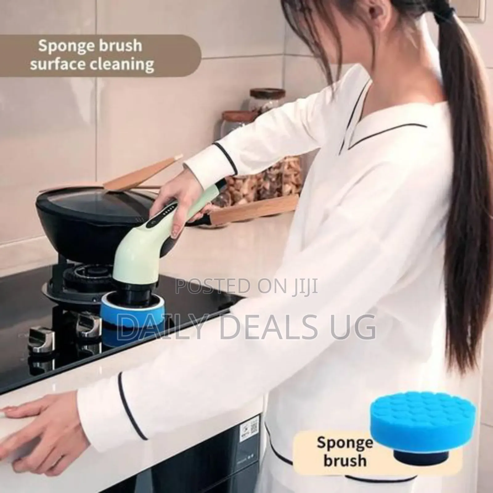 Electric Spin Brush Scrubber