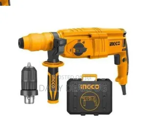 Ingco 26mm 800w Rotary Hammer Drilling Machine Adapter-Orange/Black